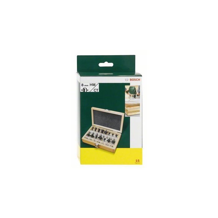 BOSCH Accessories - box 15 burs 8mm
