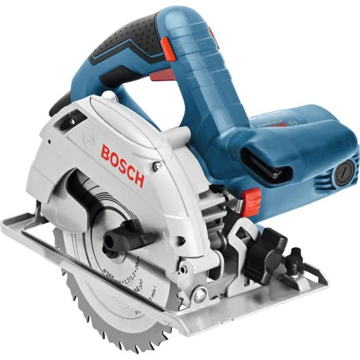 Bosch Professional Circular saw - GKS 165 in cardboard box with 1 wood blade