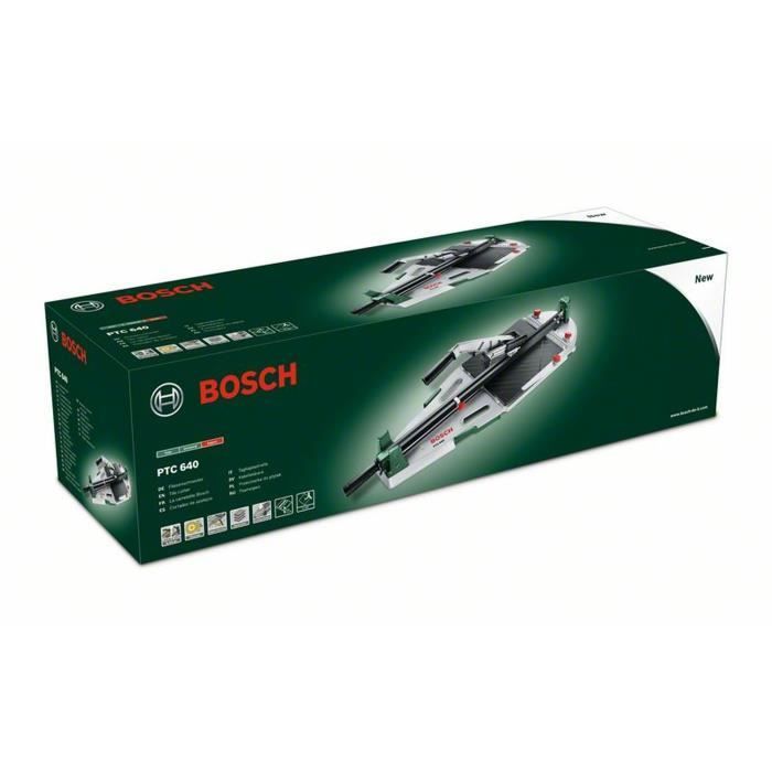 Bosch manual carriage cut - PTC 640 (cutting capacity 64 cm)