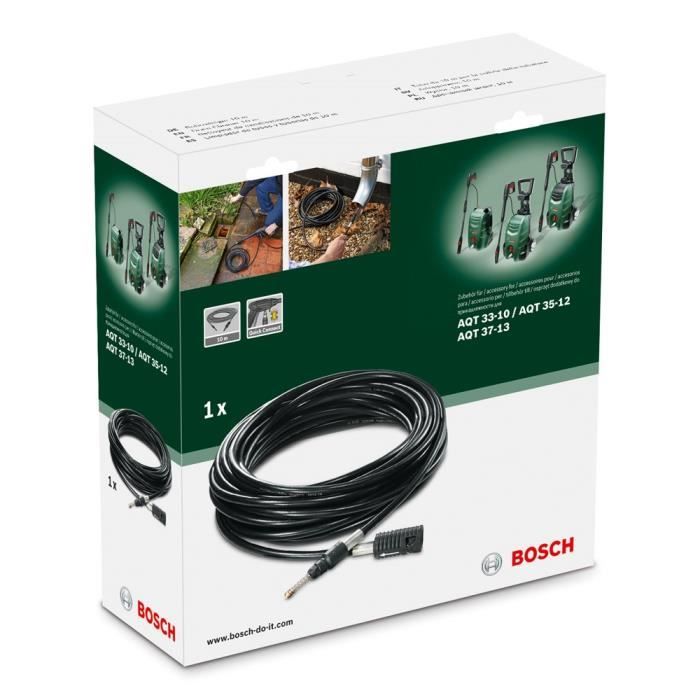 BOSCH Pipe cleaner - High pressure cleaner accessory - 10 m