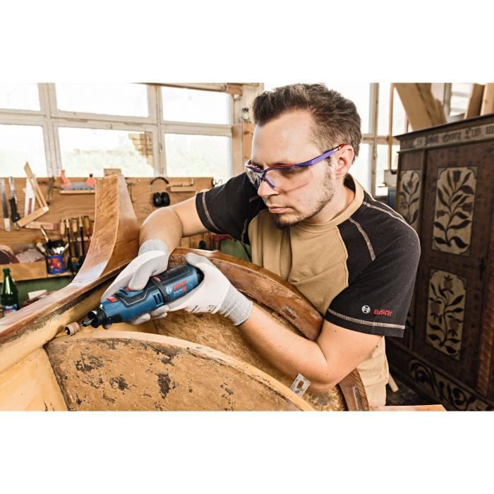 BOSCH PROFESSIONAL ROTARY MULTIFUNCTIONAL TOOL cordless 12V GRO 12V-35 solo Click & Go, L-BOXX
