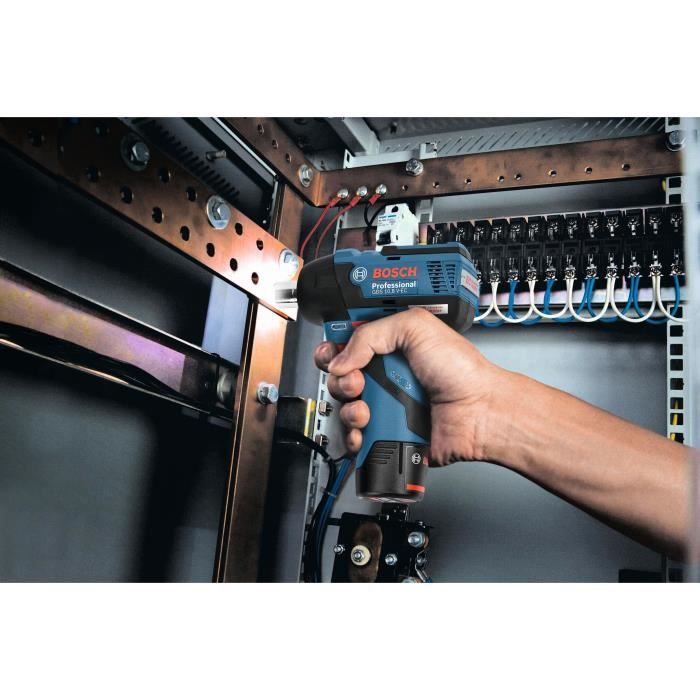 BOSCH PROFESSIONAL Cordless impact wrench 12V GDS 12V-115 solo Click & Go, L-BOXX