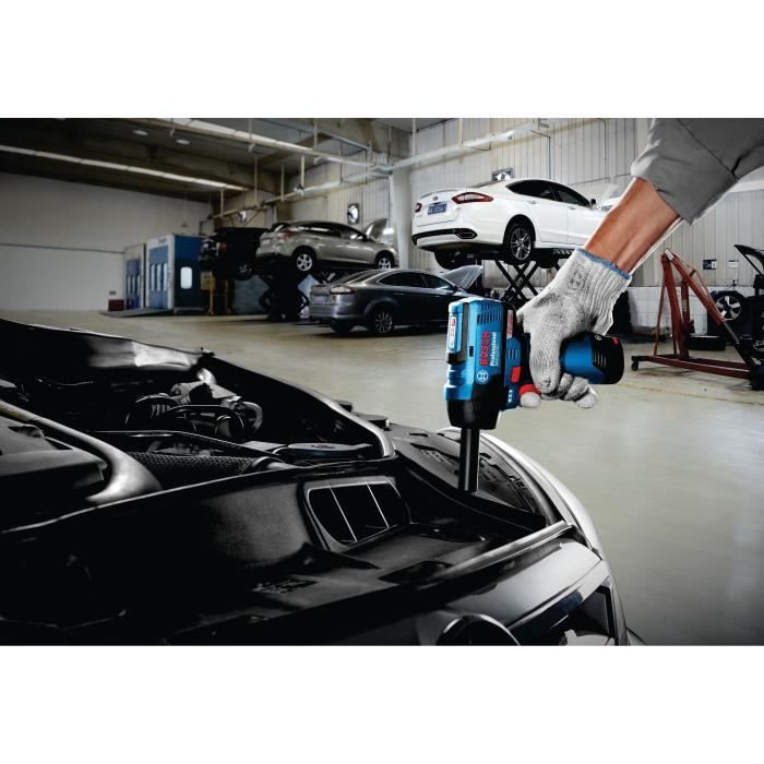 BOSCH PROFESSIONAL Cordless impact wrench 12V GDS 12V-115 solo Click & Go, L-BOXX
