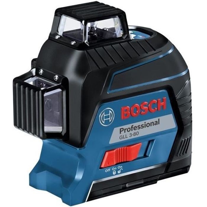 Laser Cross GLL 3-80 Red lines (Battery version) in standard box - Bosch - 0601063S00