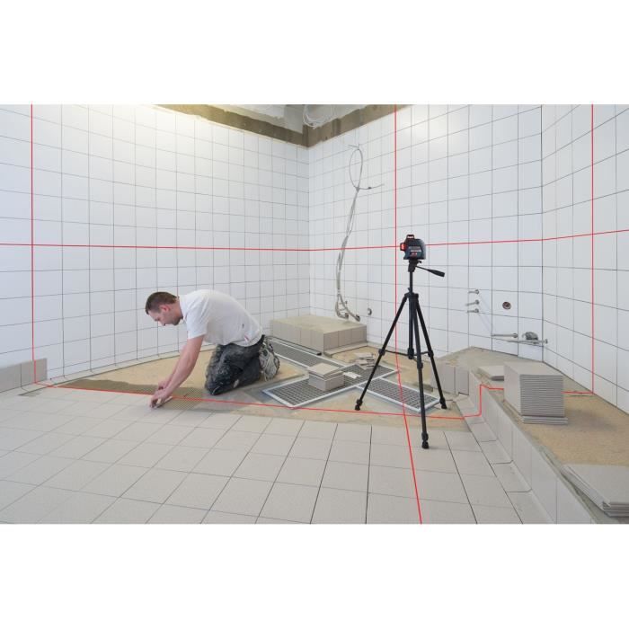 Laser Cross GLL 3-80 Red lines (Battery version) in standard box - Bosch - 0601063S00