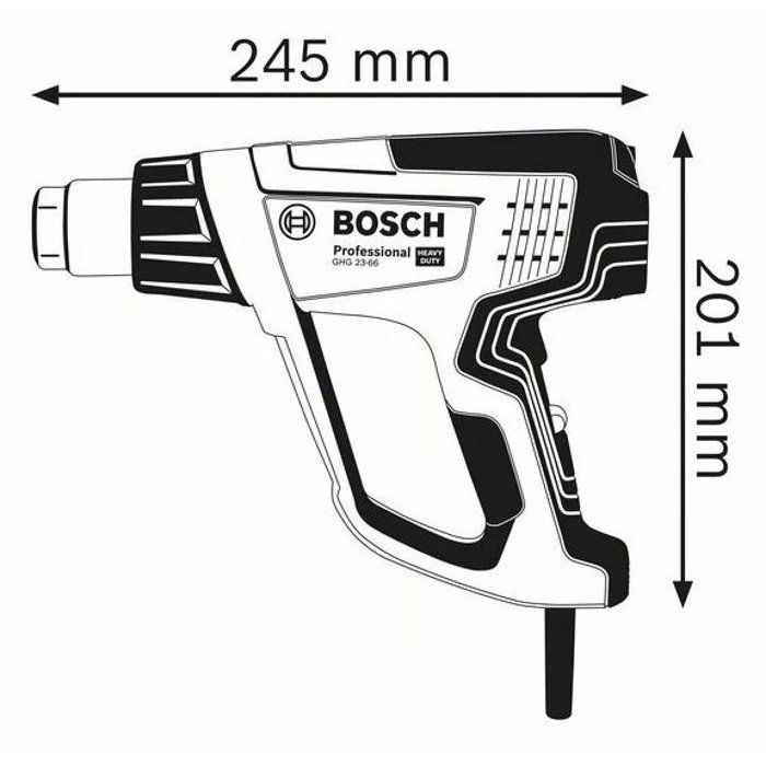 GHG 23-66 2300W thermal shift in standard box - Bosch - 06012A6300
