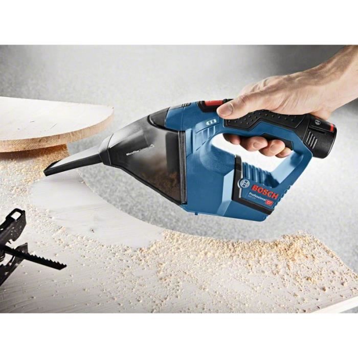 Bosch Professional GAS 12V vacuum cleaner + 2 3.0Ah batteries + L-BOXX - 06019E3003