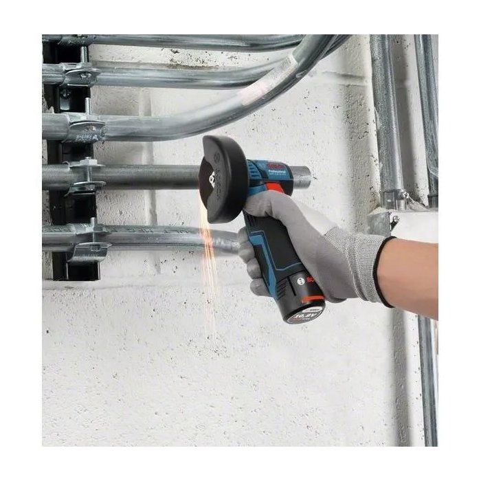 Bosch Professional Angular Wireless GWS 12V-76 Wireless Meule in L-Boxx 2 batteries 12 V 3.0 AH- 06019F200B