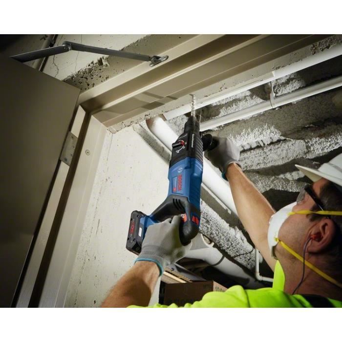 Cordless rotary hammer BOSCH PROFESSIONAL SDS plus GBH 18V-26 D supplied without battery and charger