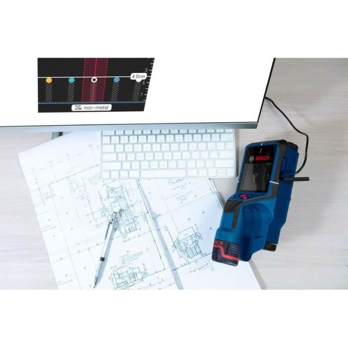 Bosch Professional D-Tect 200 C wall detector in bag with strap Bosch Radar Technology - 0601081600
