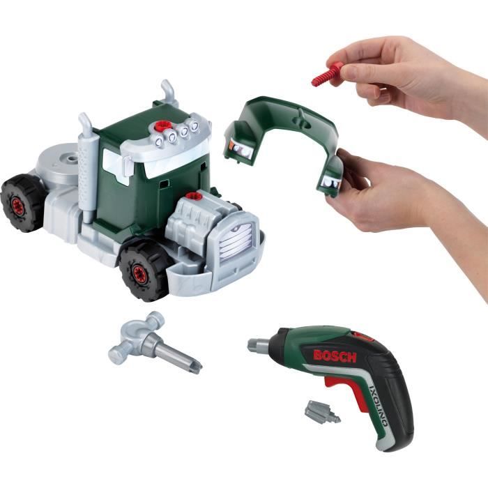 DIY toy - KLEIN - Bosch DIY truck to assemble/disassemble - Construction set with more than 80 pieces.