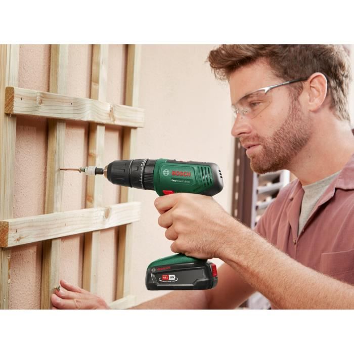Wireless percussion drill Bosch-Universalimppact 18 (delivered with 2 18V-5.5Ah batteries + charger + transport box)
