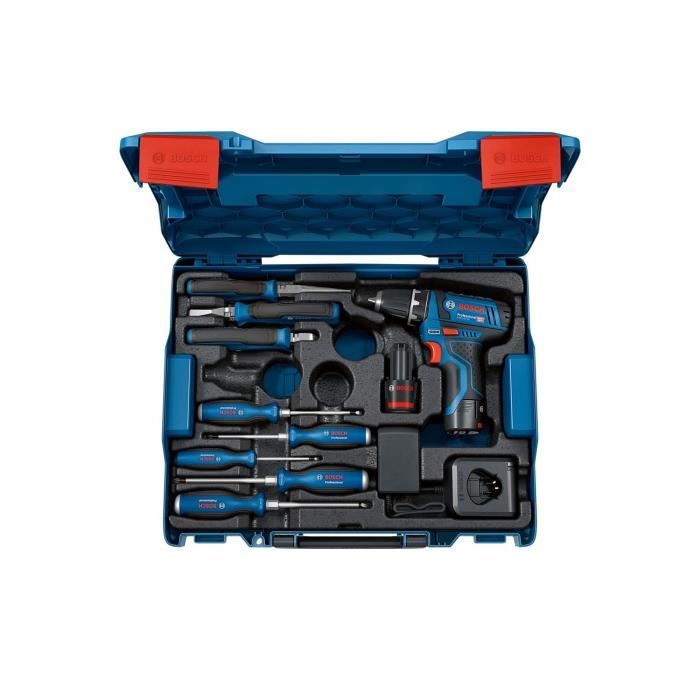 GSR 12V-15 screwdriver drill + Bosch Professional hand tools