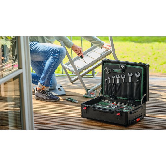 BOSCH 119-Piece Tool Case Set