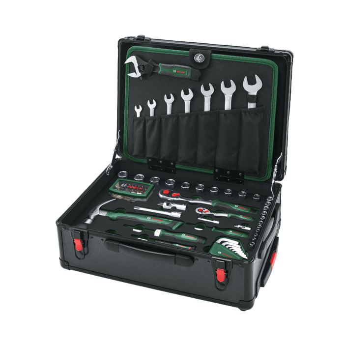 BOSCH 119-Piece Tool Case Set
