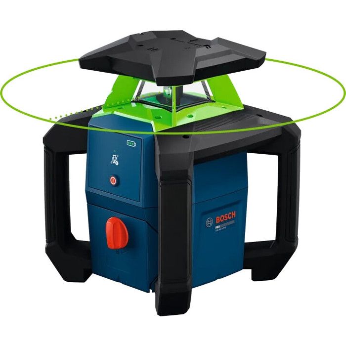 BOSCH PROFESSIONAL Rotary Laser - GRL18V-3-31G - LR 3-2 Receiver Unit + ProCore 18V 4.0Ah Battery