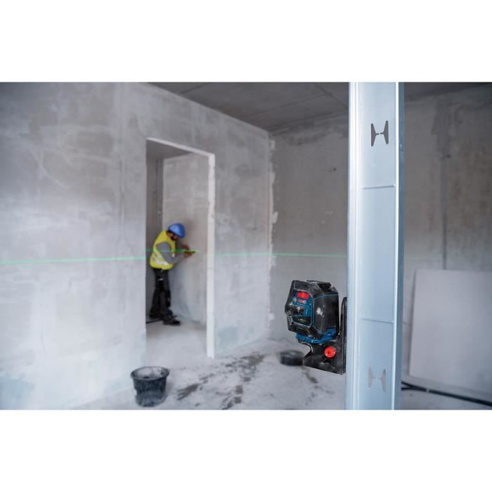 Green laser 2 points and lines GCL 2-50 g with RM support 10 in cardboard box - Bosch - 0601066m00