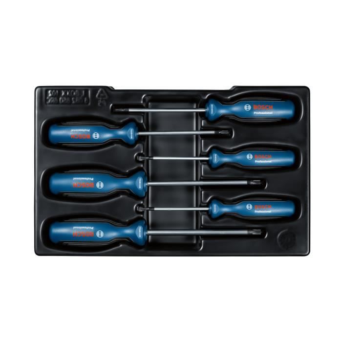 Set of 6 Torx screwdrivers
