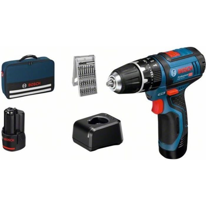 Bosch Professional GSB 12V-15 percussion drill.