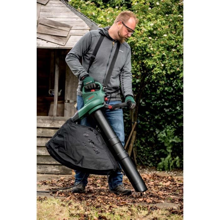 Vacurator/Bosch wired blower - Universal Garden Tidy 2300 W (45 -liter bag, up to 285km/h)