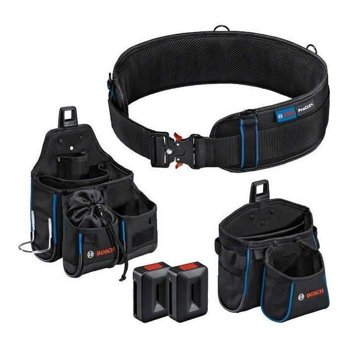 Bosch Professional Mobility Belt Kit 93 with GWT 2, GWT 4 and ProClick Holders - 1600A0265P