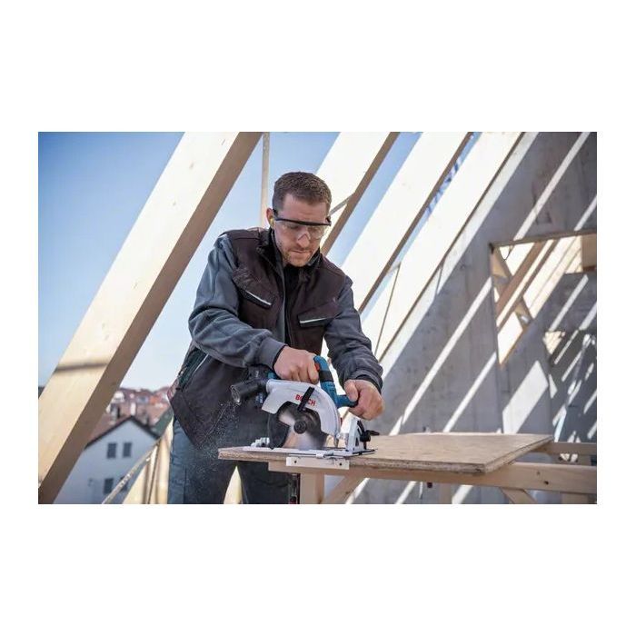 Circular saw Bosch Professional GKS 18V-57-2 + 2 Procore 18v 5.5Ah + charger batteries, in L-Boxx