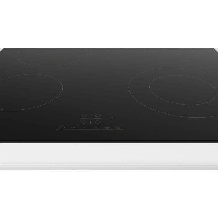 Vitro table 60cm Bosch - PKF611BB8E - Type of command: At the front - Design: without frame - Double zone - Black