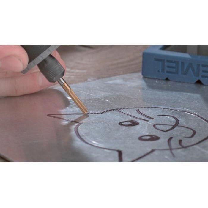 Strawberry in tungstene high longevity Dremel Max 9901 - Ø3.2mm cylinder
