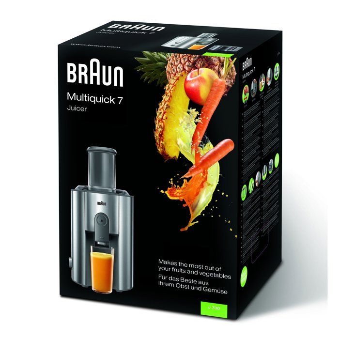 Braun J700 Centrifuge Multiquick 7 - Stainless steel