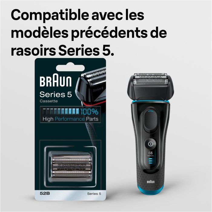 Braun Black 52B Spare Part Compatible with Series 5 Shavers