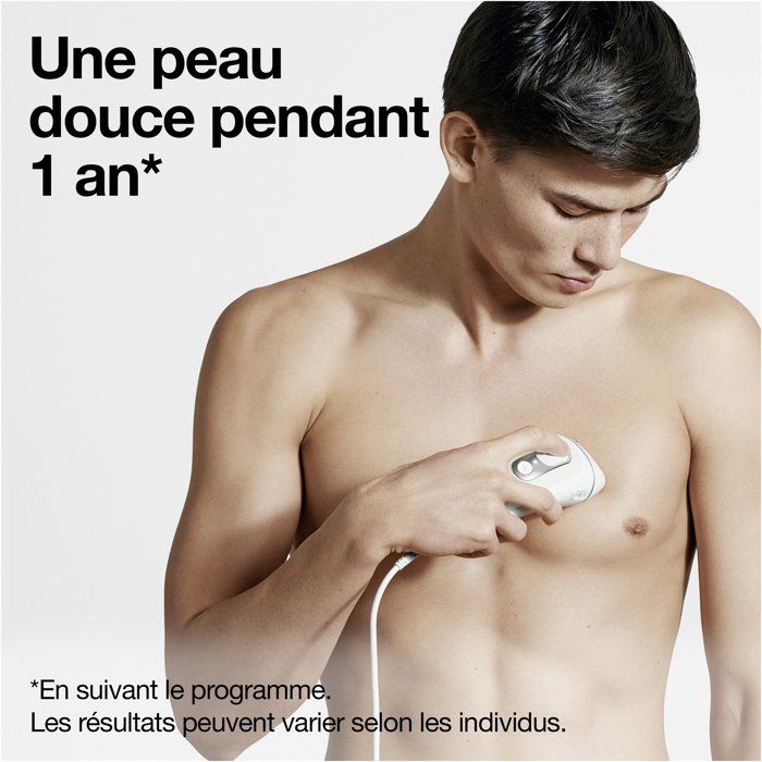 Pulsed light epilator - BRAUN - IPL PL5145 - White, green and black