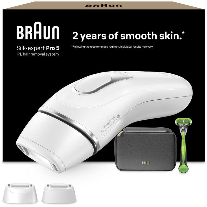 Pulsed light epilator - BRAUN - IPL PL5145 - White, green and black
