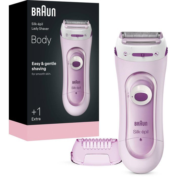 Women's Electric Shaver - BRAUN - LS5100 - Cordless - Rounded Head - Sensitive Areas