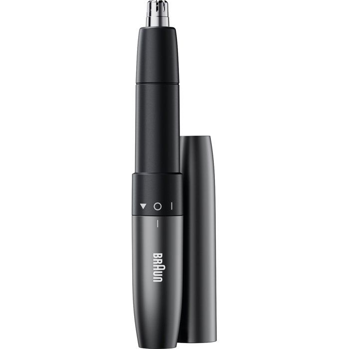 Nose and Ear Trimmer - BRAUN - EN20 - SkinGentle Technology - Washable Blades - Ergonomic