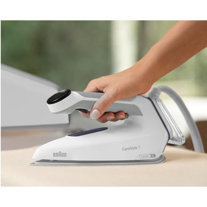 Braun steam generator IS7262 CARESTYLE 7 PRO - Power 2700 W - Constant steam 150 g/min - Automatic thermostat