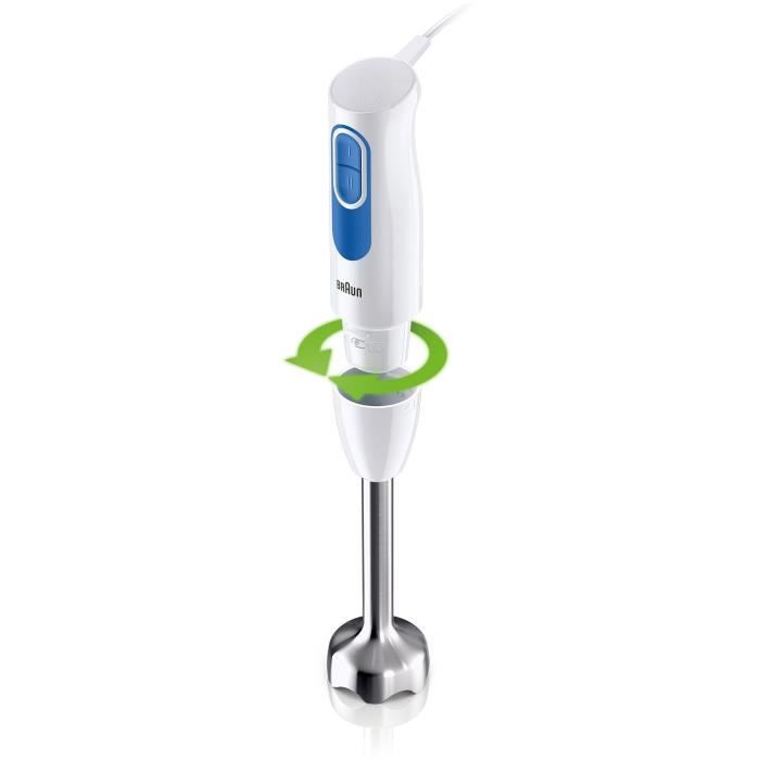 BRAUN MQ20.001M hand mixer - 600 W motor - 2 speeds - EasyTwist system