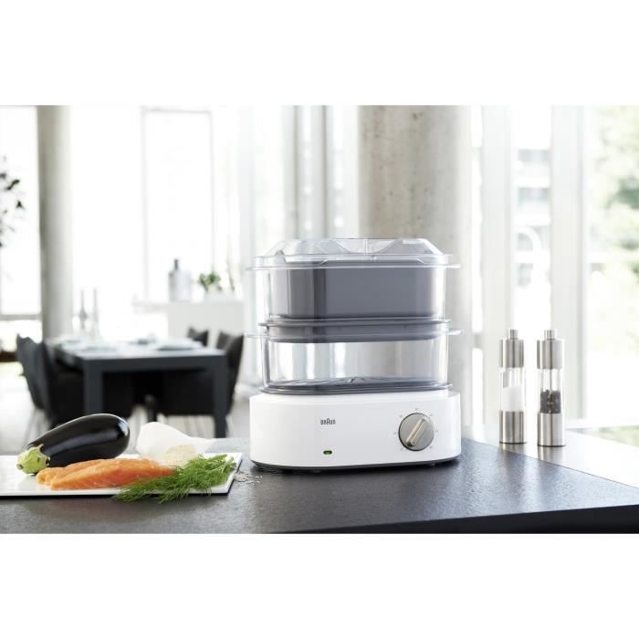 Braun FS5100Wh steam cooker Identity Collection - White