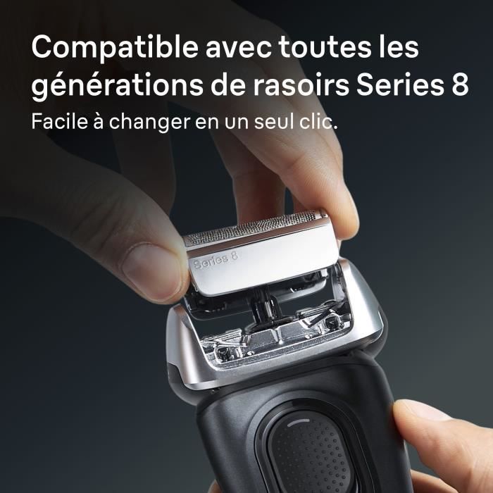 BRAUN Series 8 Razor Head - 4+1 blades - 100% made in Germany