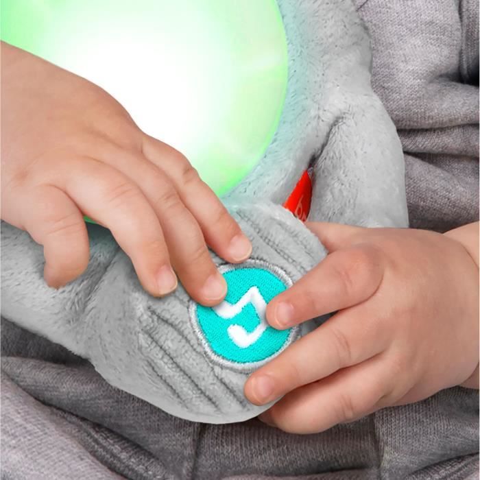 Bright Starts Toy Elephant Plush Hug-A-Bye Baby, Sons and Lumieres