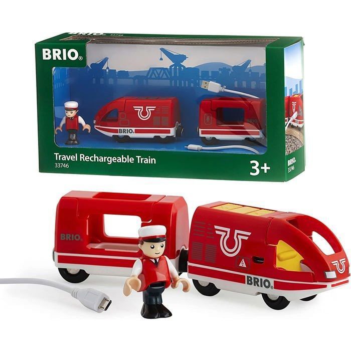 BRIO World - 33746 - Rechargeable Traveler Train