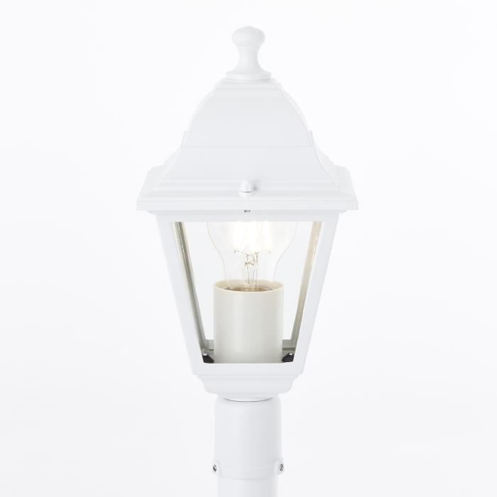 Brilliant Nissie White E27 - 60W outdoor floor lamp