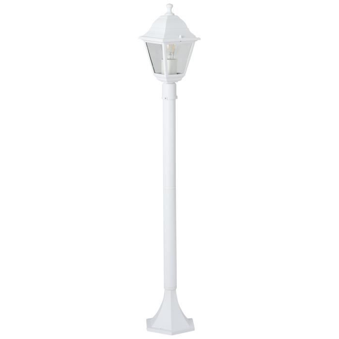 Brilliant Nissie White E27 - 60W outdoor floor lamp