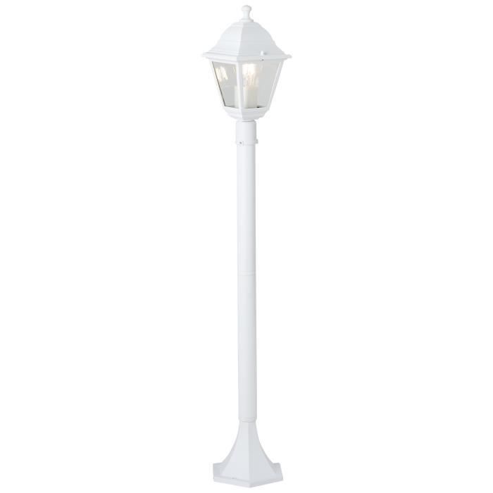 Brilliant Nissie White E27 - 60W outdoor floor lamp