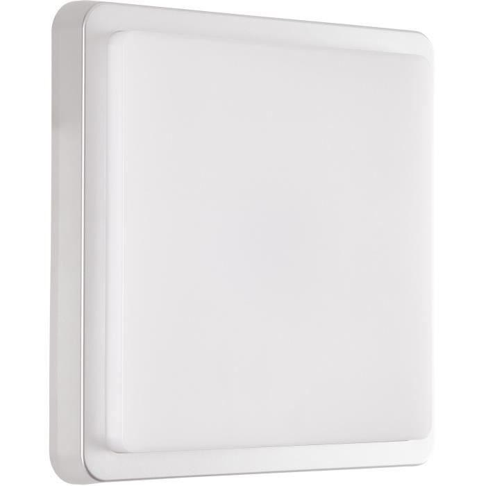 Exterior ceiling light Devora Silver Color Integrated LED