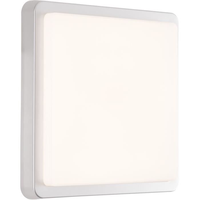 Exterior ceiling light Devora Silver Color Integrated LED