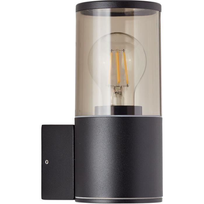 Sergioro Outdoor applique, Depoli Black, E27 20W, bulb not included