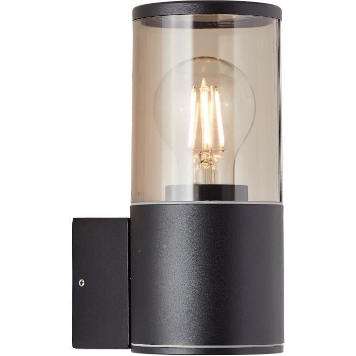 Sergioro Outdoor applique, Depoli Black, E27 20W, bulb not included