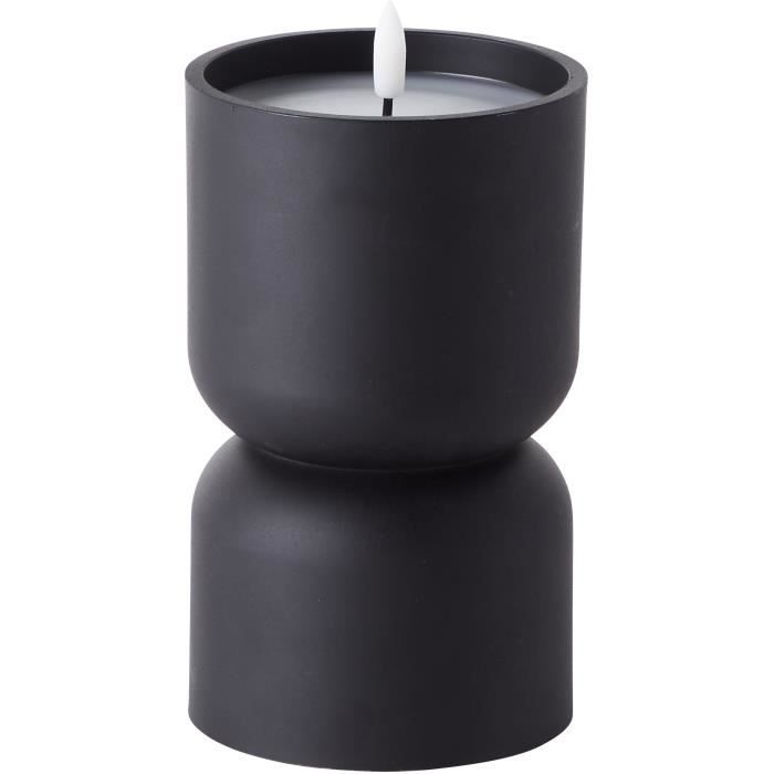 Outdoor table lamp - BRILLIANT - LOVERE - Candle shape - Plastic - 3 W - Black