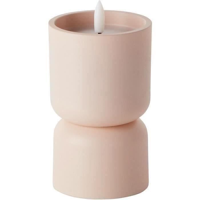Outdoor table lamp - BRILLIANT - LOVERE - Candle shape - Plastic - 3 W - Beige and light brown