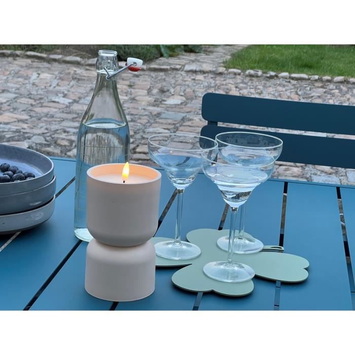 Outdoor table lamp - BRILLIANT - LOVERE - Plastic - 3 W - Candle shape - Beige and light brown
